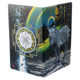 Zebra Magic Sri Yantra Moleskine Cahier Large Notebook