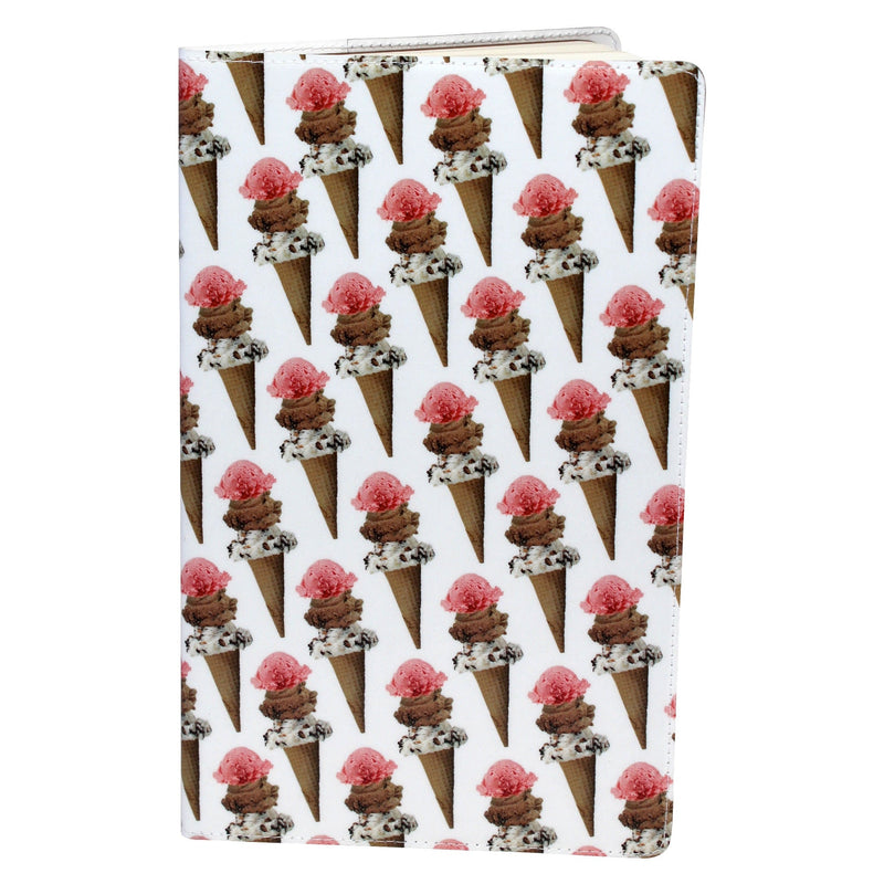 Ice Cream Cones Large Moleskine Notebook
