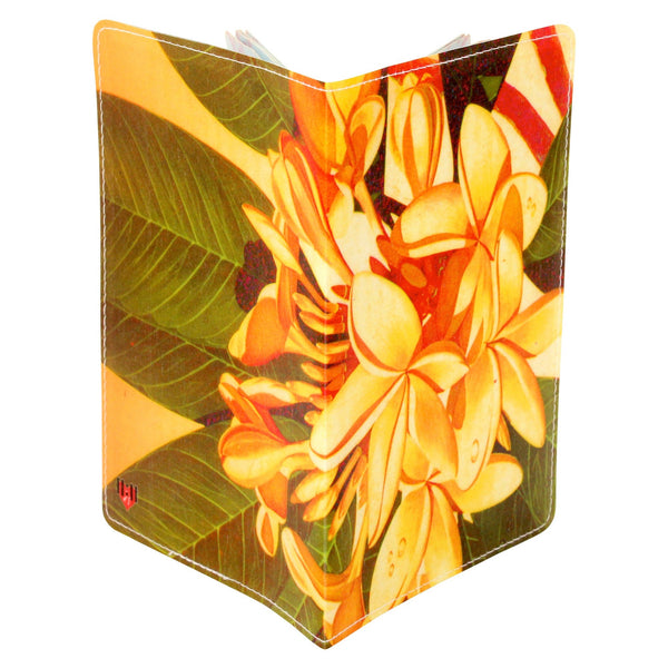 Frangipani Plumeria Passport Holder