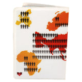 Population Map Passport Holder