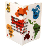 Population Map Passport Holder