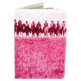 Pink Wild West Cowboy Passport Holder