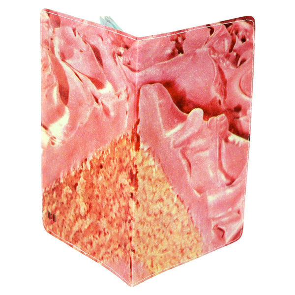 Pink Cake Passport Holder