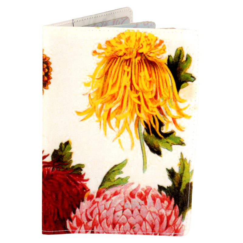 Chrysanthemum Travel Passport Holder