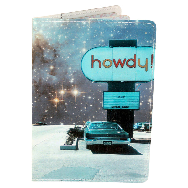Howdy Stars Passport Holder