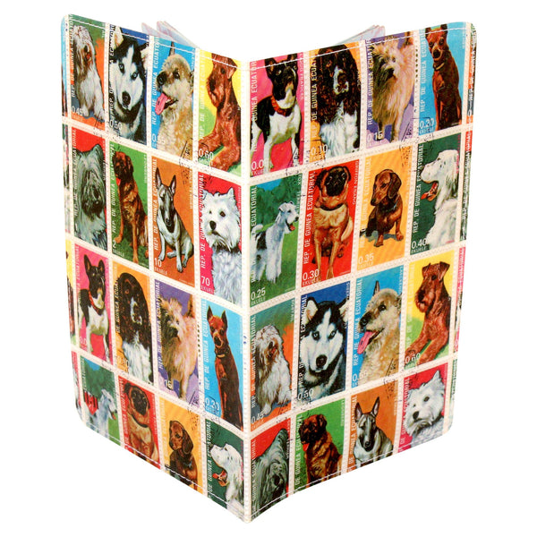 Dog Stamps Passport Holder