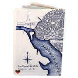 Washington DC Map Passport Holder