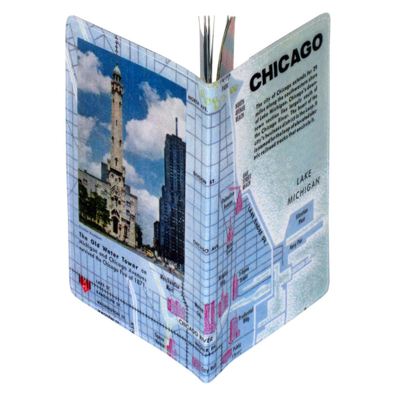 Chicago Map Moleskine Pocket Notebook