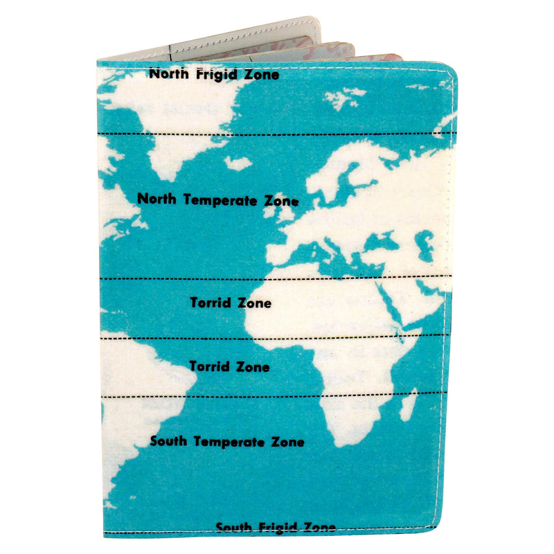 Climate Zones Map Passport Holder