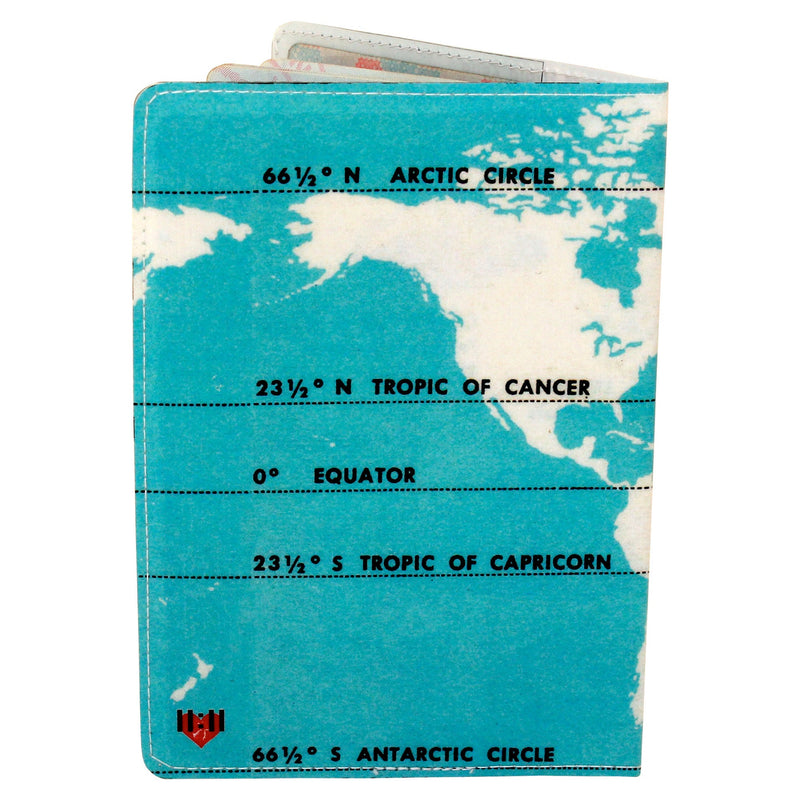 Climate Zones Map Passport Holder