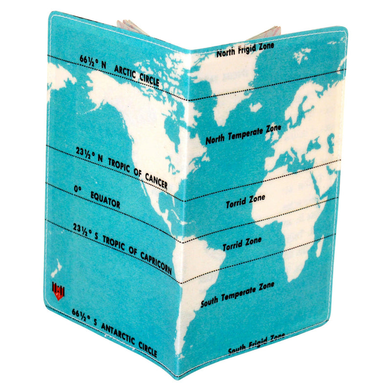 Climate Zones Map Passport Holder