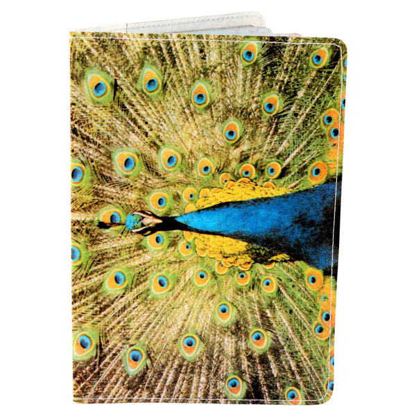 Peacock Passport Holder