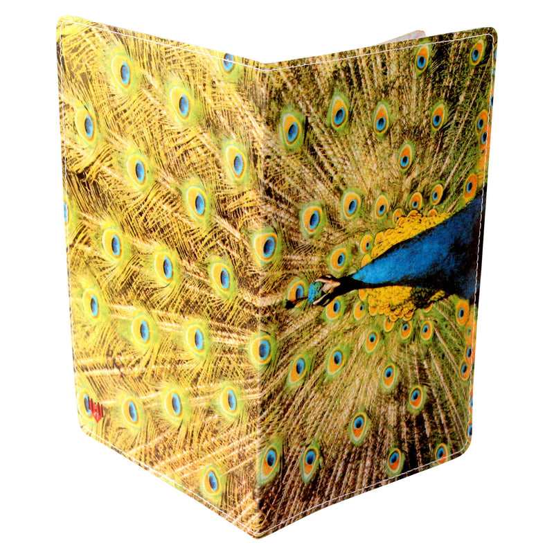 Peacock Passport Holder