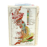 Great Britain Map Passport Holder