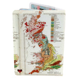 Great Britain Map Passport Holder
