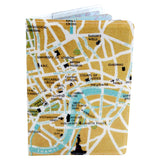 London Map Passport Holder