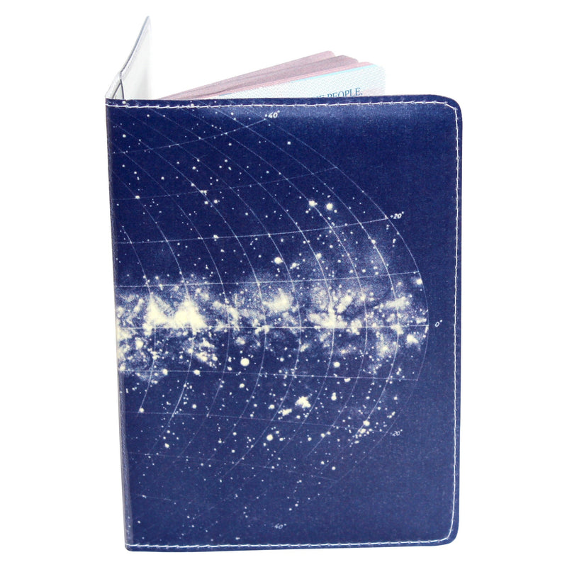 Milky Way Galaxy Passport Holder