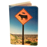 Taos Flying Saucer Cattle Passport Holder