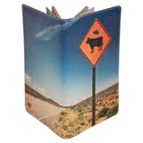 Taos Flying Saucer Cattle Passport Holder