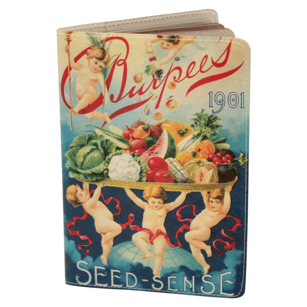 Garden Cherubs Passport Holder