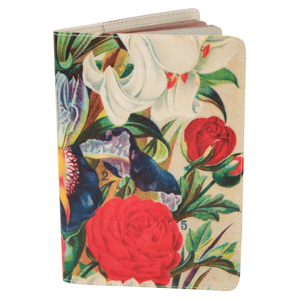 Flower Garden Passport Holder