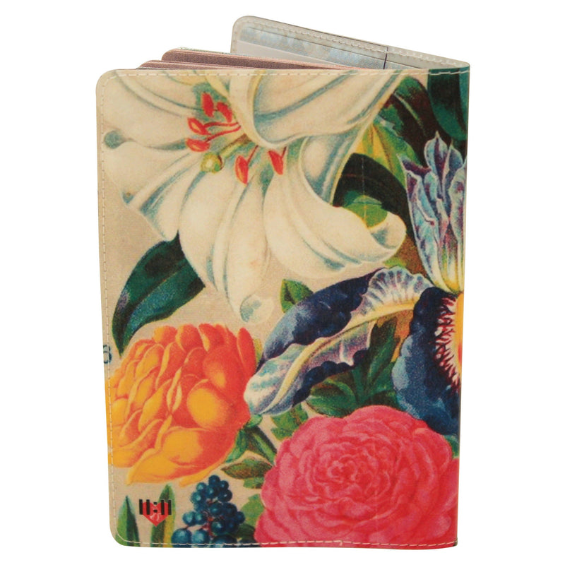 Flower Garden Passport Holder