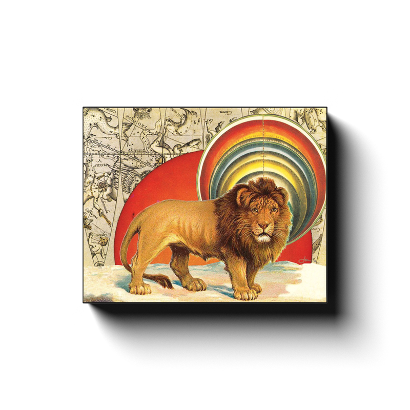 Lion King Canvas Wrap Print