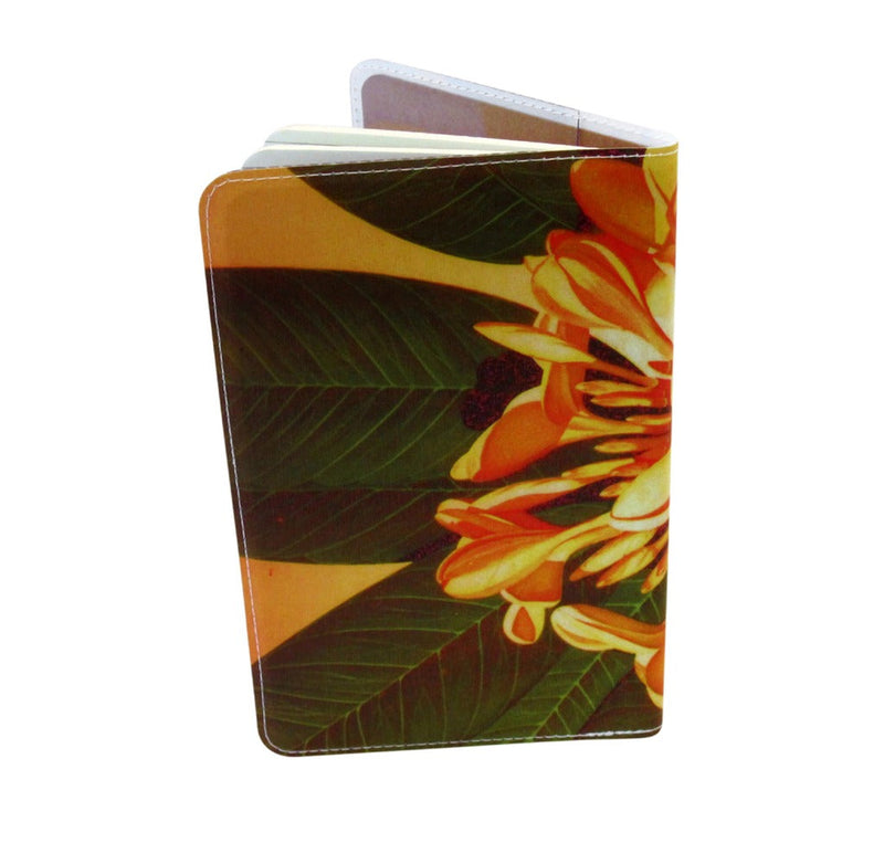 Frangipani Plumeria Moleskine Pocket Notebook