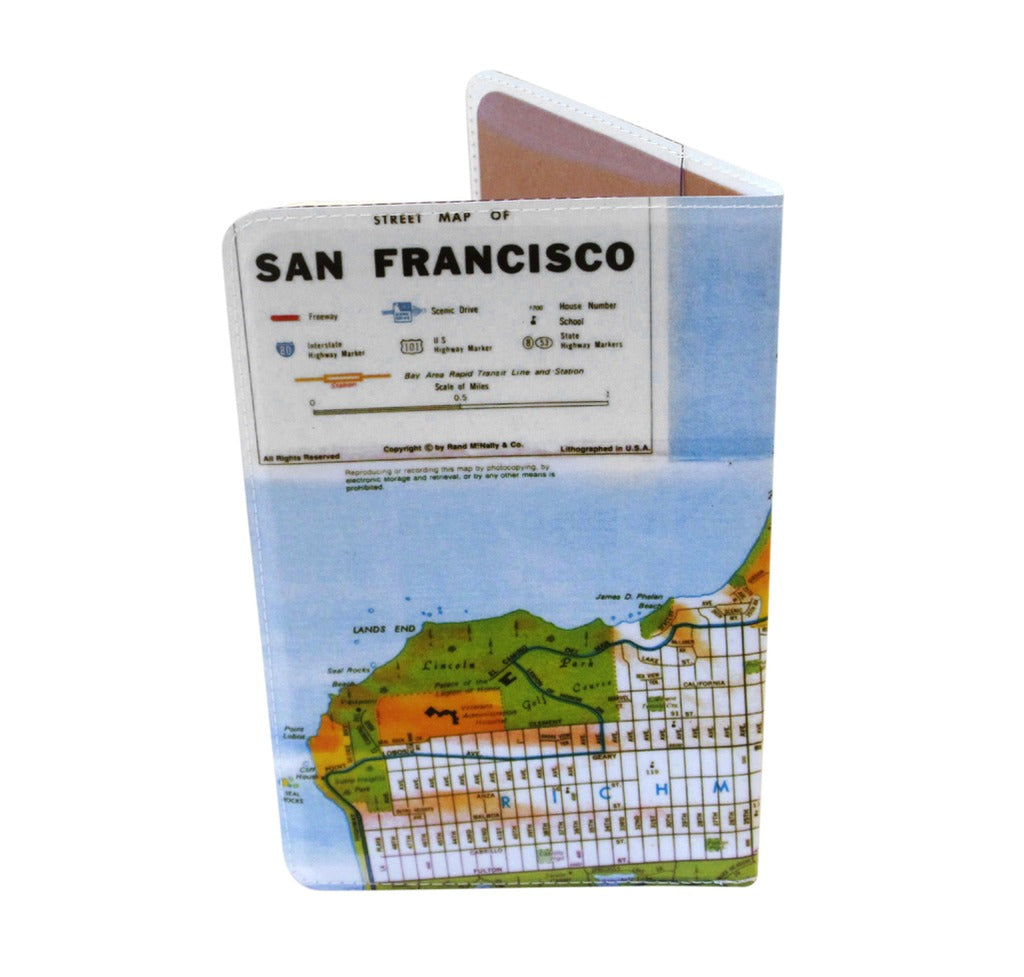 San Francisco Map Moleskine Pocket Notebook Jamila Starwater