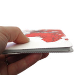 airline route map covered moleskine notebook