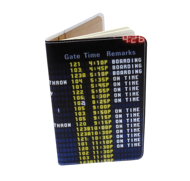 Airport Departures Moleskine Pocket Notebook