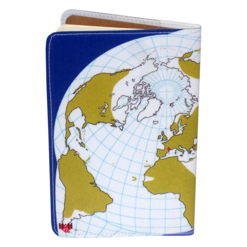 Purple Bird Map Moleskine Pocket Notebook