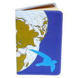 Purple Bird Map Moleskine Pocket Notebook