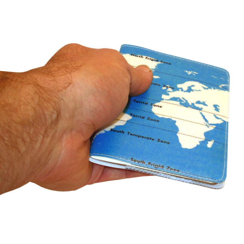 Climate Zones Map Moleskine Pocket Notebook