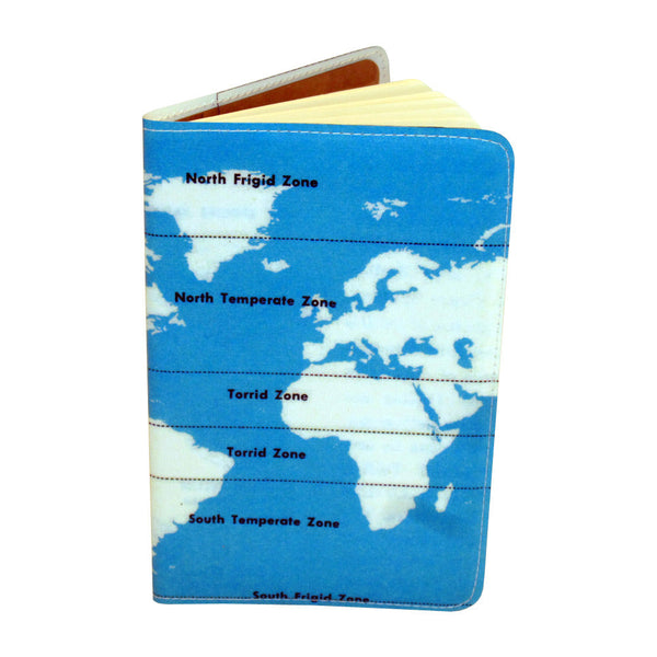 Climate Zones Map Moleskine Pocket Notebook