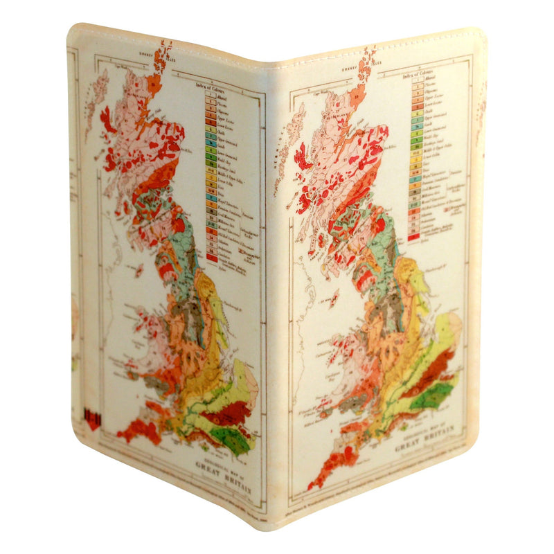 Great Britain Map Moleskine Pocket Notebook